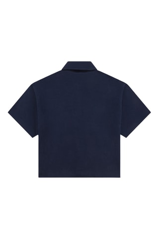 Polo loose - Bleu marine