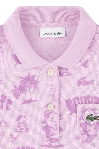 Robe polo - Bleu et rose