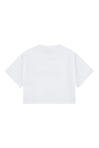 T-shirt oversize en coton biologique - Blanc
