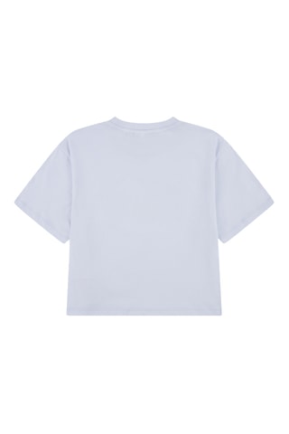 T-shirt oversize en coton biologique - Blanc