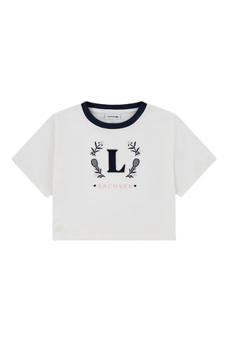 T-shirt relaxed - Blanc