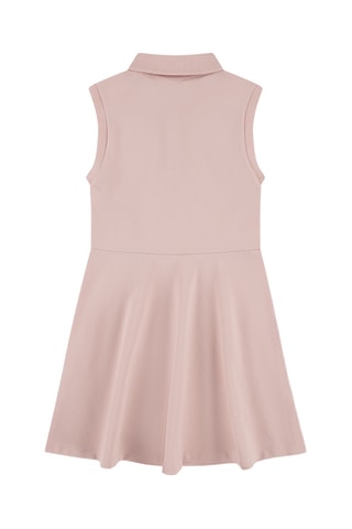 Robe polo sans manches - Rose