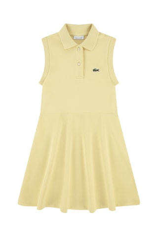 Robe polo sans manches - Jaune