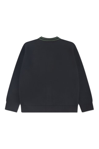 Pull en coton biologique - Noir