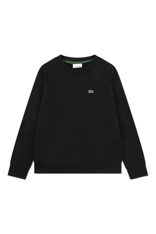 Pull relaxed en coton biologique - Noir