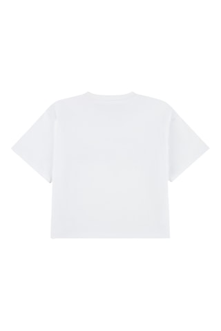 T-shirt oversize en coton biologique - Blanc