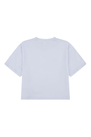 T-shirt oversize en coton biologique - Blanc