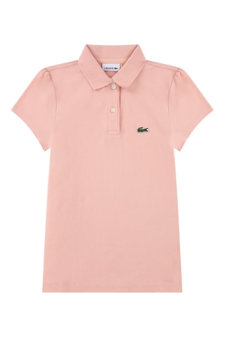 Polo en coton biologique - Rose