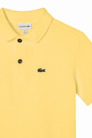 Polo en coton biologique - Jaune