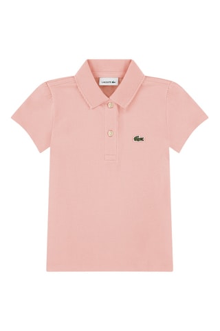Polo en coton biologique - Rose