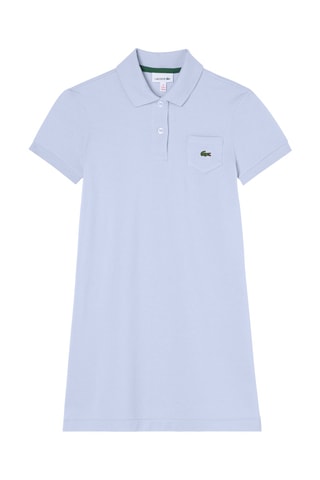 Robe polo en coton biologique - Noir
