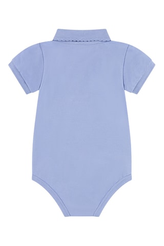Body en coton biologique - Bleu