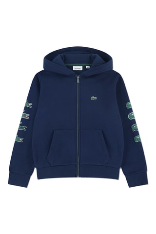 Sweat à capuche zippé - Bleu marine