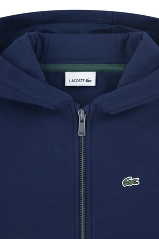Sweat à capuche zippé - Bleu marine