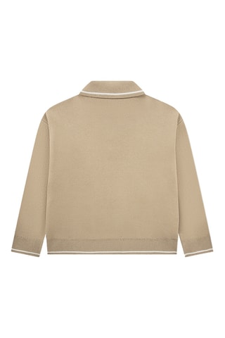 Pull en coton biologique - Marron