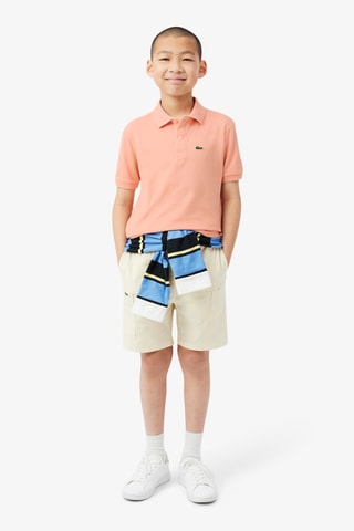Polo en coton biologique - Rose