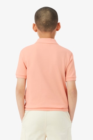 Polo en coton biologique - Rose