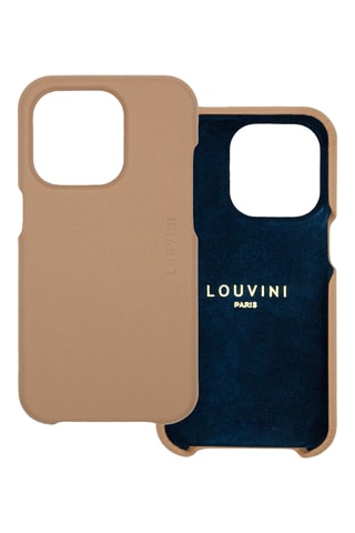 Coque MagSafe iPhone 12 Pro Max en cuir - Camel
