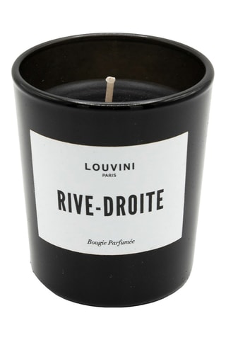 Bougie naturelle à la cire de soja - Noir