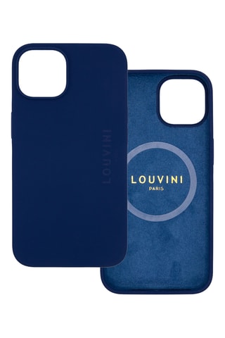 Coque MagSafe iPhone 15 - Bleu marine