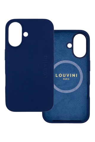 Coque MagSafe iPhone 16 - Bleu marine