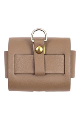 Etui de protection en cuir AirPods 1/2 - Camel