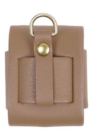 Etui de protection en cuir AirPods 1/2 - Camel