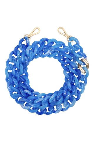 Chaîne pour téléphone - Bleu cobalt - Bleu clair
