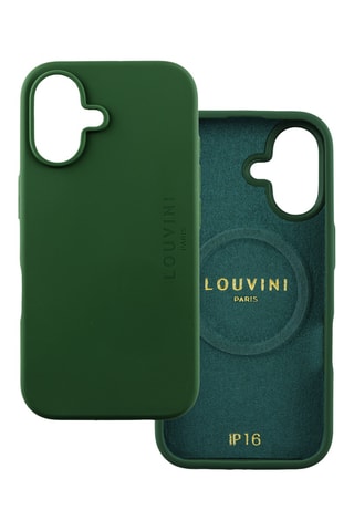Coque MagSafe iPhone 16 - Vert olive