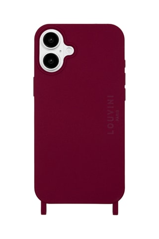 Coque MagSafe iPhone 16 Plus - Bordeaux