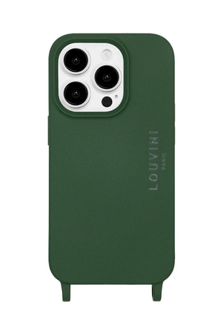 Coque MagSafe iPhone 15 Pro - Vert olive
