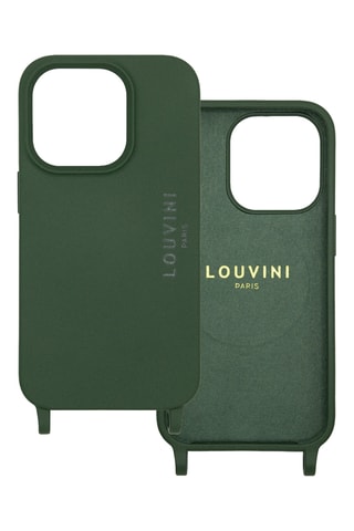 Coque MagSafe iPhone 15 Pro - Vert olive