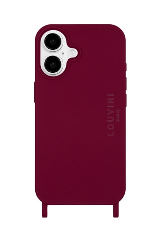 Coque MagSafe iPhone 16 - Bordeaux