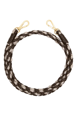 Cordon pour téléphone en cuir - Marron - Marron