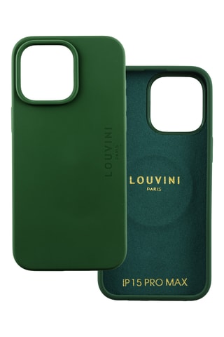 Coque MagSafe iPhone 15 Pro Max - Vert olive
