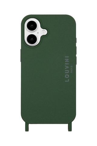 Coque MagSafe iPhone 16 - Vert olive