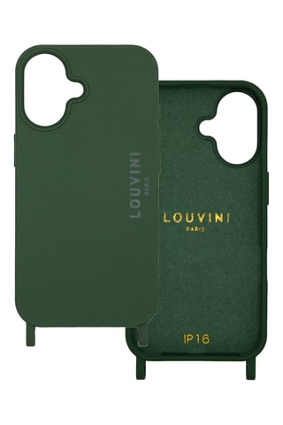 Coque MagSafe iPhone 16 - Vert olive