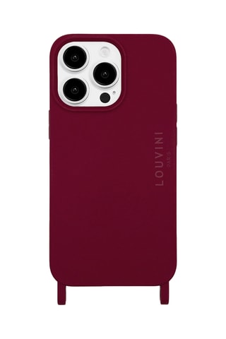 Coque MagSafe iPhone 15 Pro Max - Bordeaux