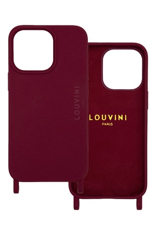Coque MagSafe iPhone 15 Pro Max - Bordeaux