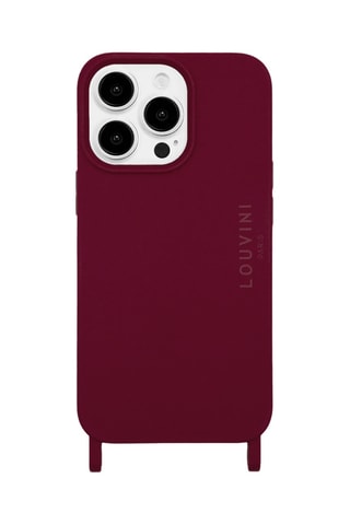 Coque MagSafe iPhone 15 Pro - Bordeaux