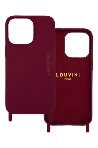 Coque MagSafe iPhone 15 Pro - Bordeaux