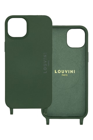 Coque MagSafe iPhone 15 Plus - Vert olive