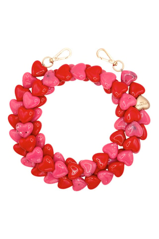 Cordon pour téléphone - Rose et rouge - Rose