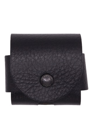 Etui de protection en cuir AirPods 1/2 - Noir