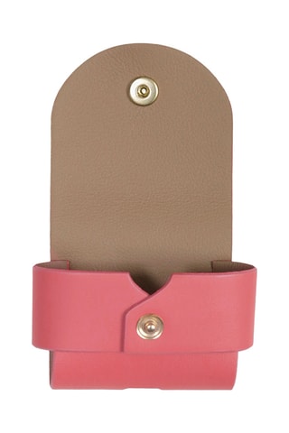 Etui de protection en cuir AirPods Pro 1/2 - Vieux rose