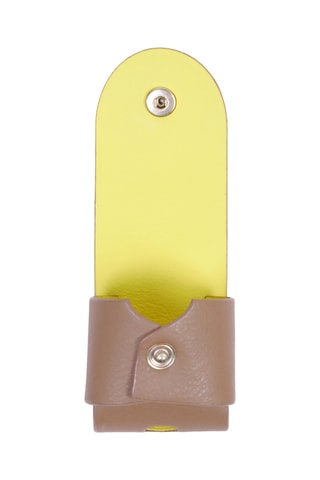 Etui de protection en cuir AirPods Pro 1/2 - Camel