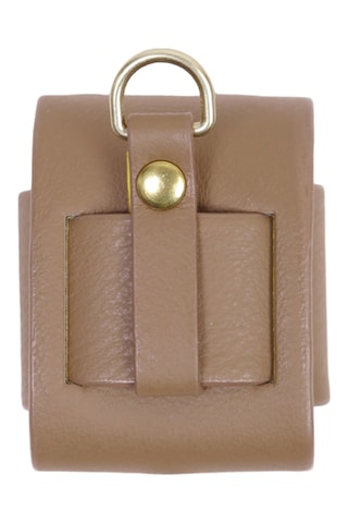 Etui de protection en cuir AirPods Pro 1/2 - Camel