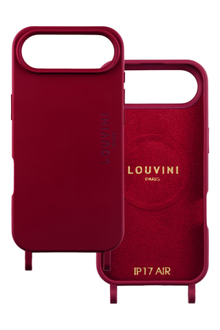 Coque MagSafe iPhone 17 Air - Bordeaux