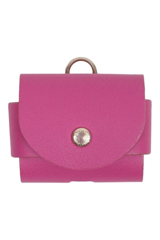 Etui de protection en cuir AirPods 1/2 - Fuchsia