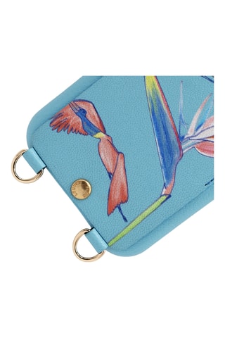 Coque en cuir iPhone 16 Pro Max - Turquoise